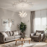 49.6'' Large PU Ceiling Medallion Combination Decorative 2.36'' ID French Style Chandelier Base Ceiling Medallion for