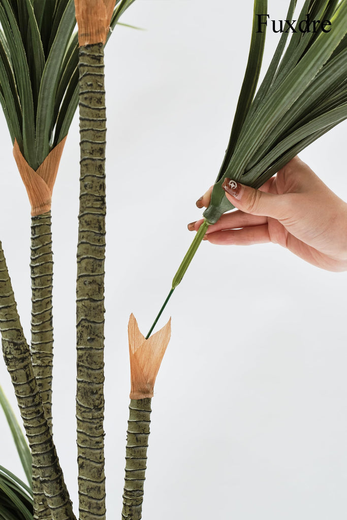 5Ft Artificial Yucca Tree Artificial Dracaena Tree Large Fauxe Agave Plant and Tall Artificial Plant Home Office