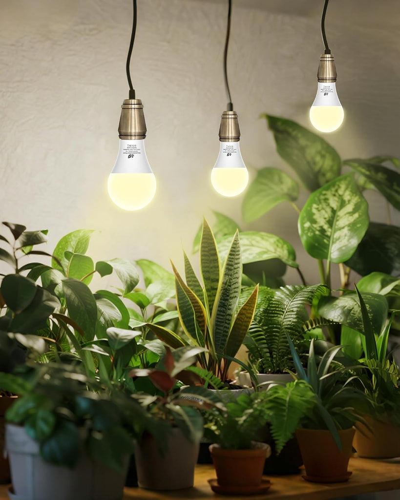 A19 11W LED Grow Bulbs E26 Base Full Spectrum Plant Light Bulb for Indoor