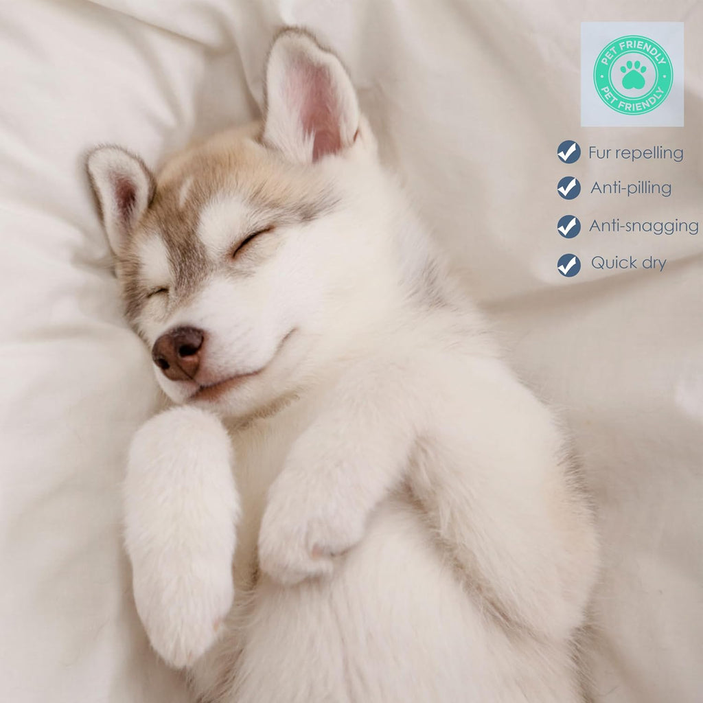 Cooling Comforter for Hot Sleepers, All Season Breathable Lightweight Comforter, Double Sided Cooling Blanket Cozy