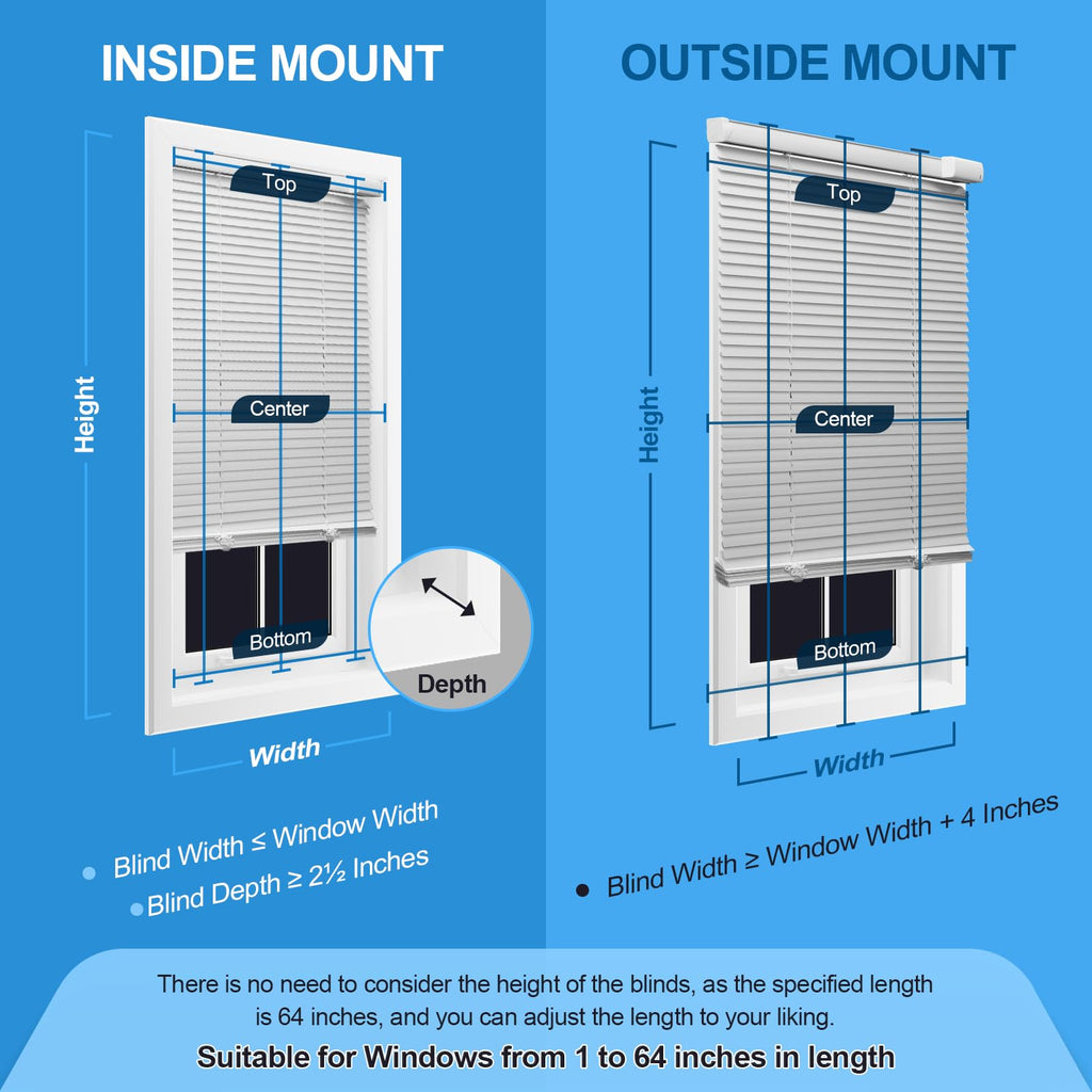 Motorized Blinds with Remote, Horizontal Blinds, Silver, "