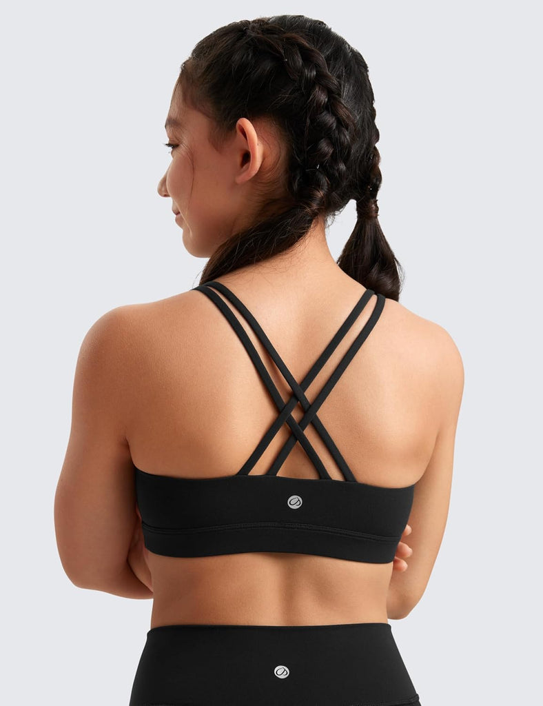 Girls Butterluxe Cross Back Sports Bra