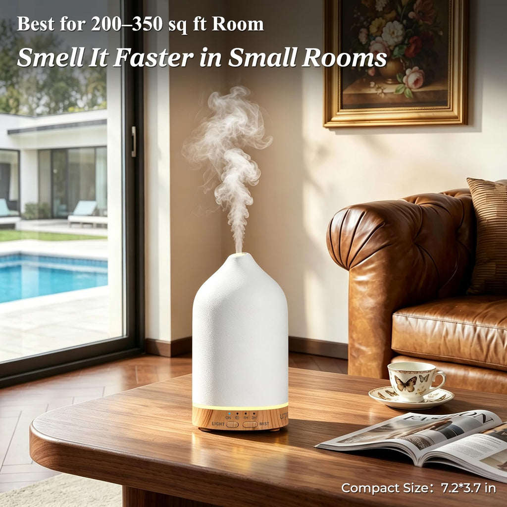 180mL Ceramic Essential Oil Diffuser Aromatherapy Diffuser
