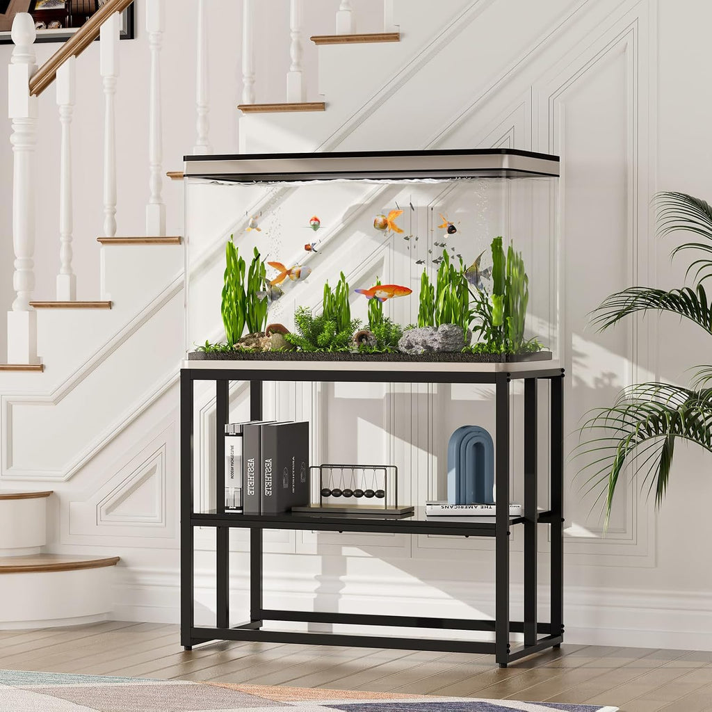 40 Gallon Metal Fish Tank Stand, Aquarium & Terrarium Stand