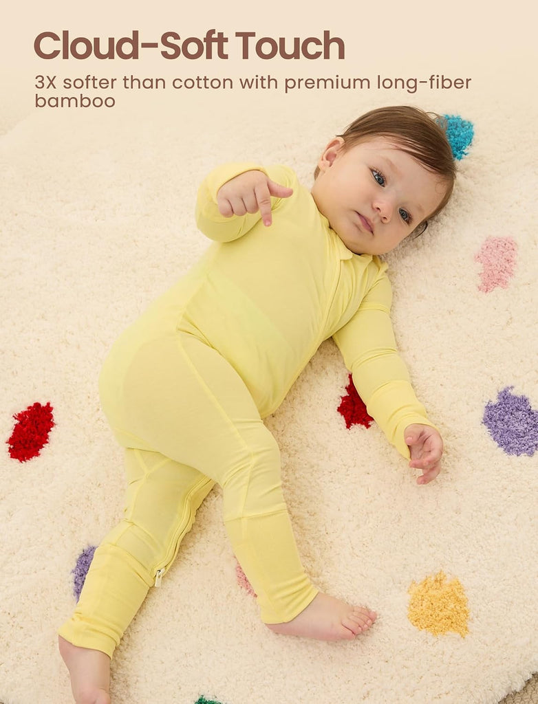Bamboo Viscose Baby Pajama, Romper N Footie