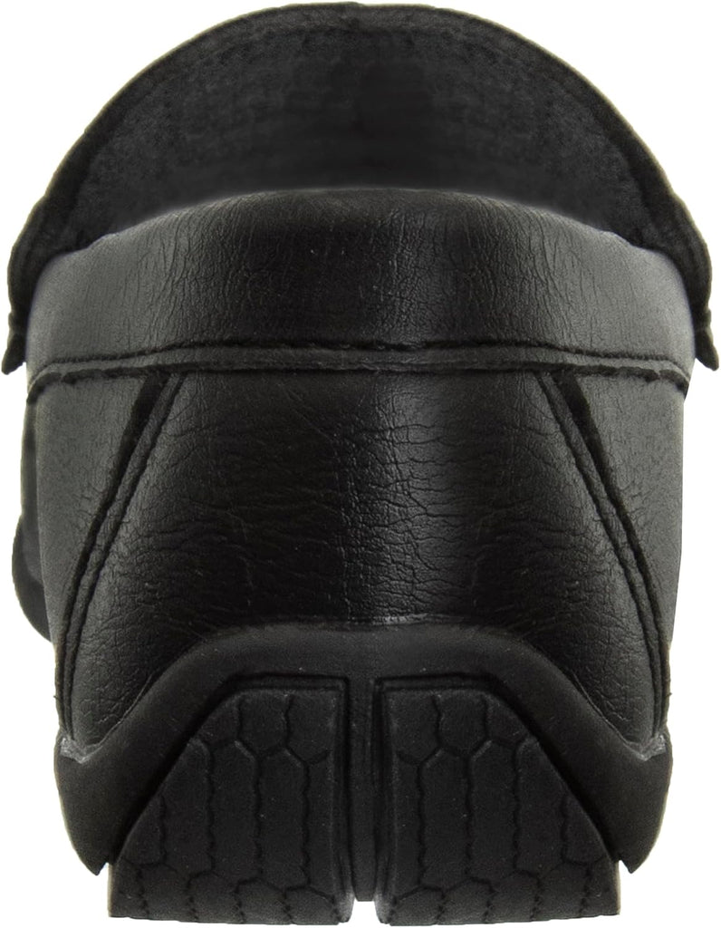 Boys Moccasin Driving Loafers - Casual Dress Penny Slip On Boat Shoes (Toddlers - Little Kids - Big Kids)