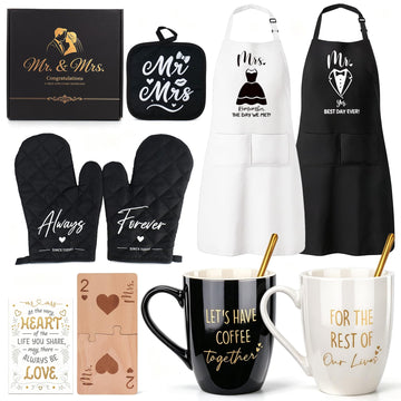 Wedding Gifts for Couples Newlyweds 2026, Mr and Mrs Gifts, Bridal Shower