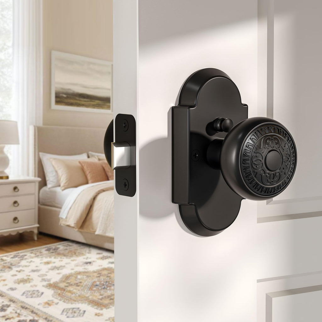 Black Door Knobs Interior Privacy Door Knob Antique Door Knobs with Lock