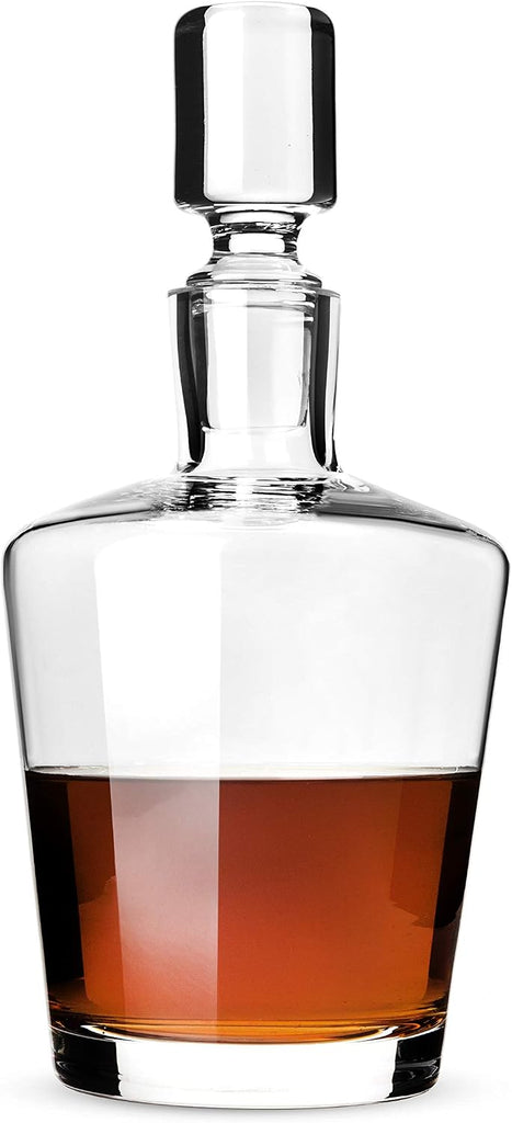 Rothwell Whiskey Decanter with Airtight Stopper, Liquor Decanters for Bourbon Scotch Vodka Gin Cocktail Party Home