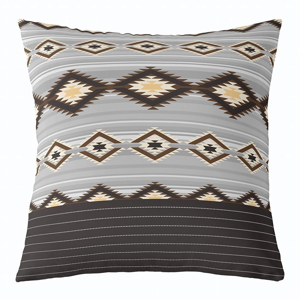 Southwestern Geometric Throw Pillow Covers Soft 18" x 18"