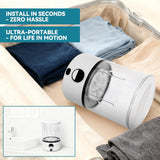 Portable Mini Washing Machine for Underwear & Baby Clothes, Compact, Lightweight Washer for Small Laundry, Apartments