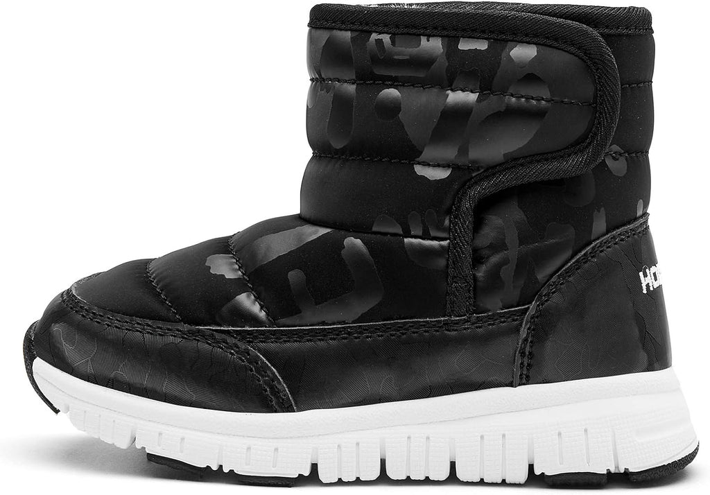 Boys Girls Toddler Snow Boots Waterproof Slip Resistant Outdoor Winter Shoes(Toddler/Little Kids/Big Kids)