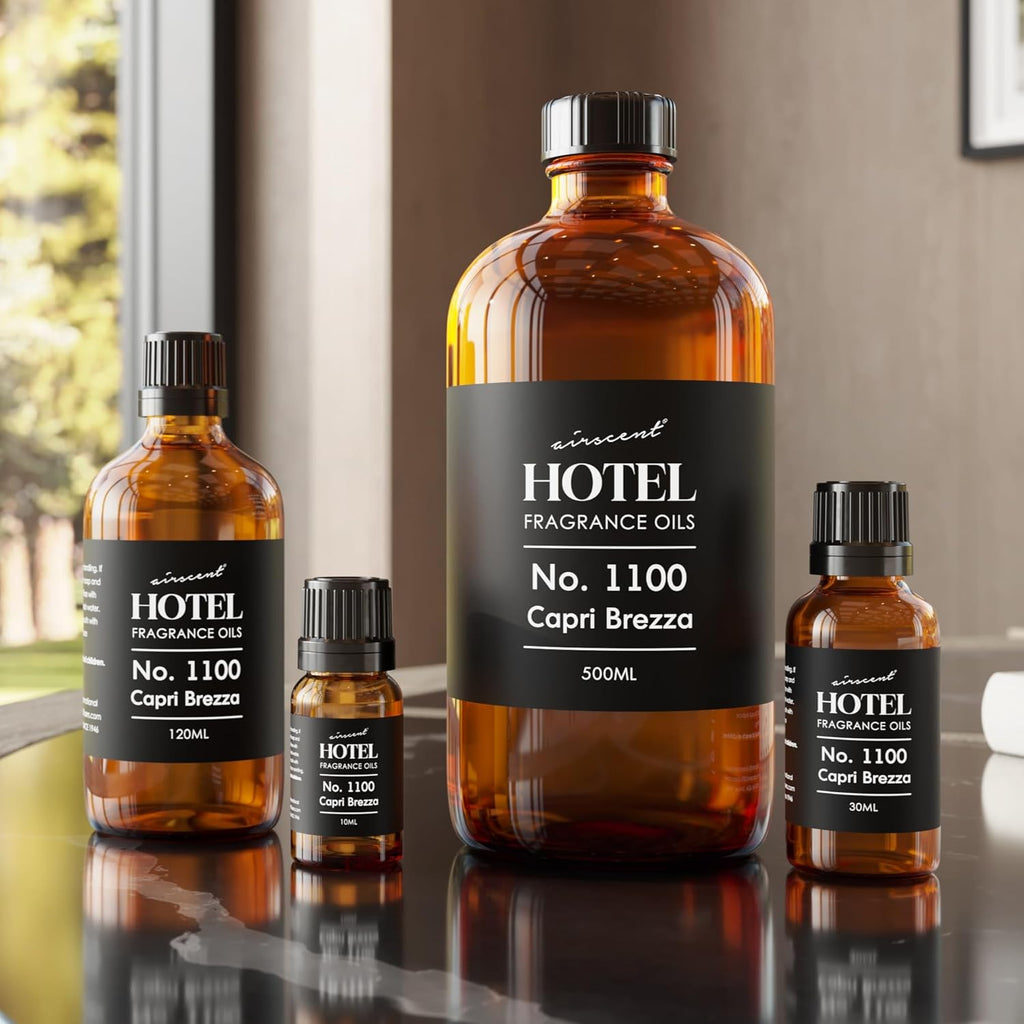 Capri Brezza Volcano-Inspired Diffuser Oil No. 1100-120 mL - Set of 4