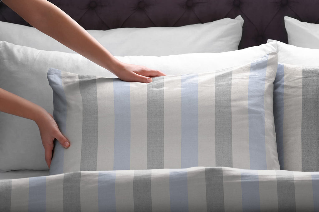 Flannel Deep Pocket Set with Oversized Flat Sheet, Full, Savannah