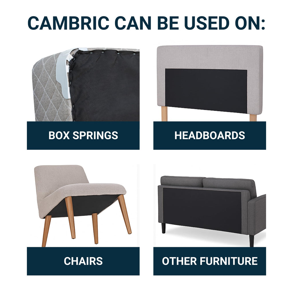 Cambric Dust Cover Fabric, 24 Inch x 3 yd