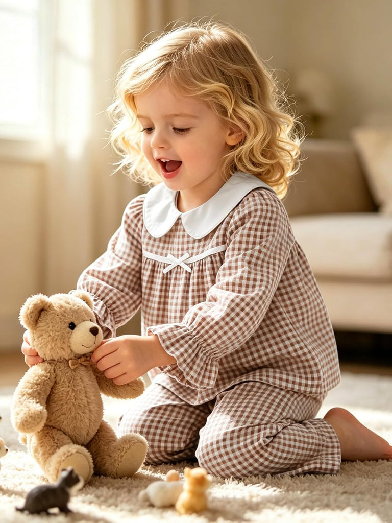 Baby Girl Clothes 2 Piece Outfit Long Sleeve Tops Pants Set