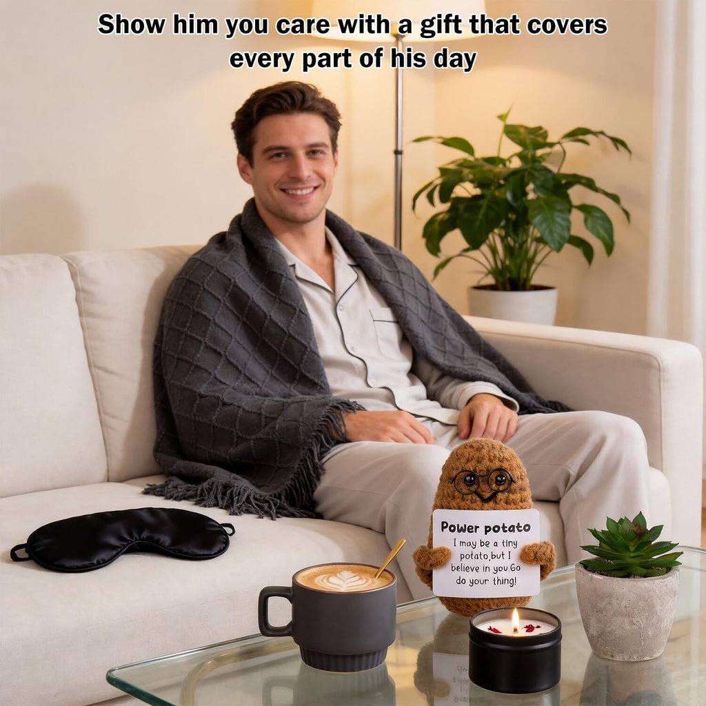 Get Well Soon Gift Baskets for Men Women After Surgery, Sick Care Package