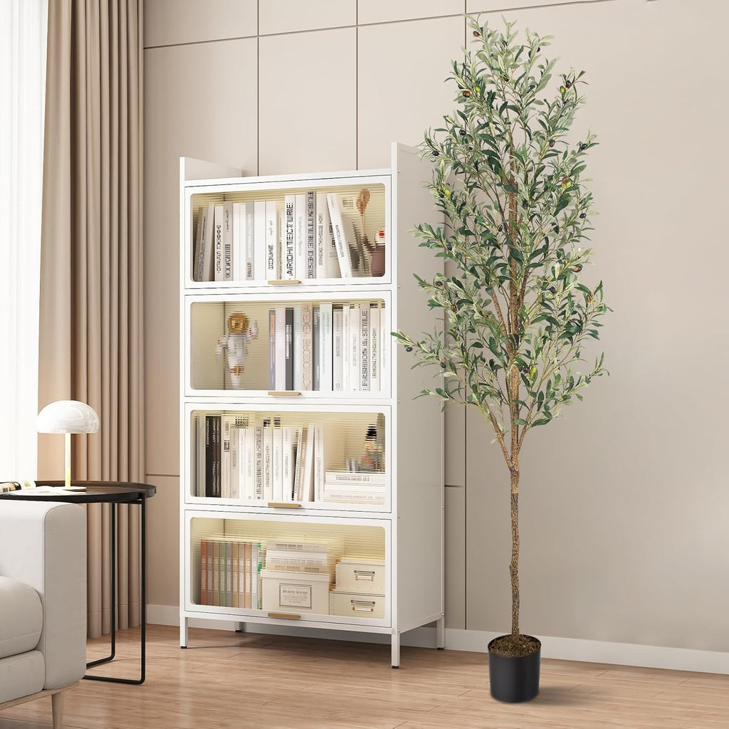 Artificial Fake Olive Tree 7FT 1Pack Faux Olive Tree Decor