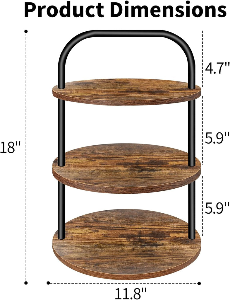 Cupcake Stand, Wooden Cupcake Stand for 100 Cupcakes 3 Tier Large Dessert Table Display Set Cupcake Tower Tiered Tray