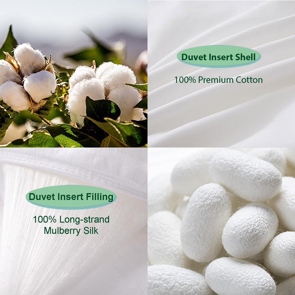 ️ Mulberry Silk Comforter for Spring/Fall