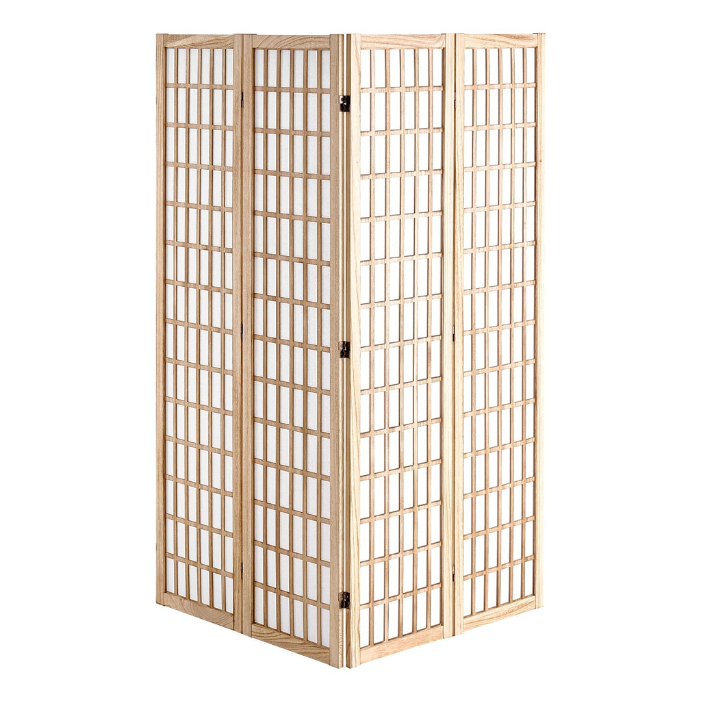 Room Divider, 4 Panel Japanese Room Divider, Folding Privacy Screen Indoor, Portable Partition Dividers and