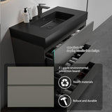 36 Inch Bathroom Vanity with Sink with Overflow, Large Storage Small Vanity for Modern Bathroom