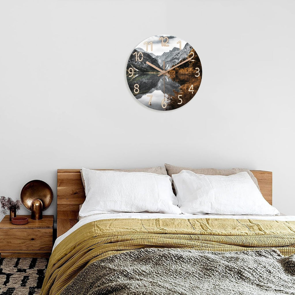 Modern Nature Wall Clock 20 Inch National Park
