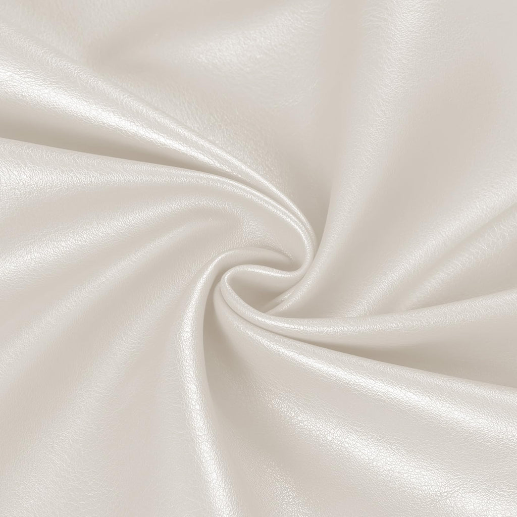 Faux Leather Fabric, Upholstery Fabric 55" x 180", 1.05mm Thick Soft Durable Synthetic Material for Sofa Chairs Bags