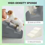 Dog Stairs for Small Dogs and Cats, 20" H 4 Steps Dog Ramp for High Beds, Couch, Sofa