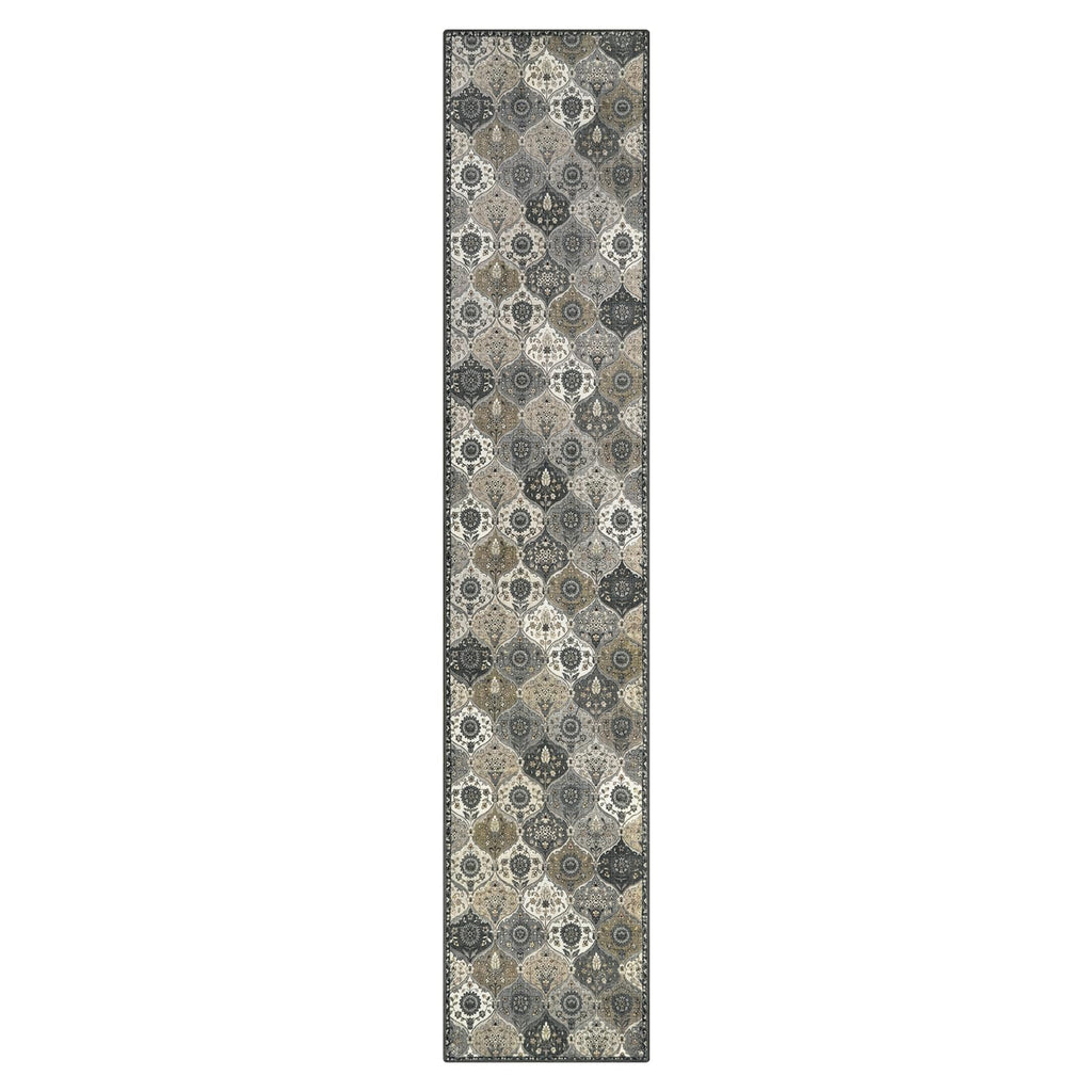 Moroccan Washable Runner Rug Non Slip, 2x10 Runner Rugs