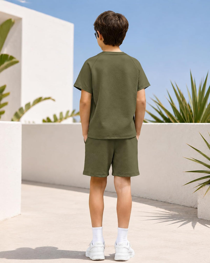 Boys Short Sets 2 Piece Summer Outfits Matching Set
