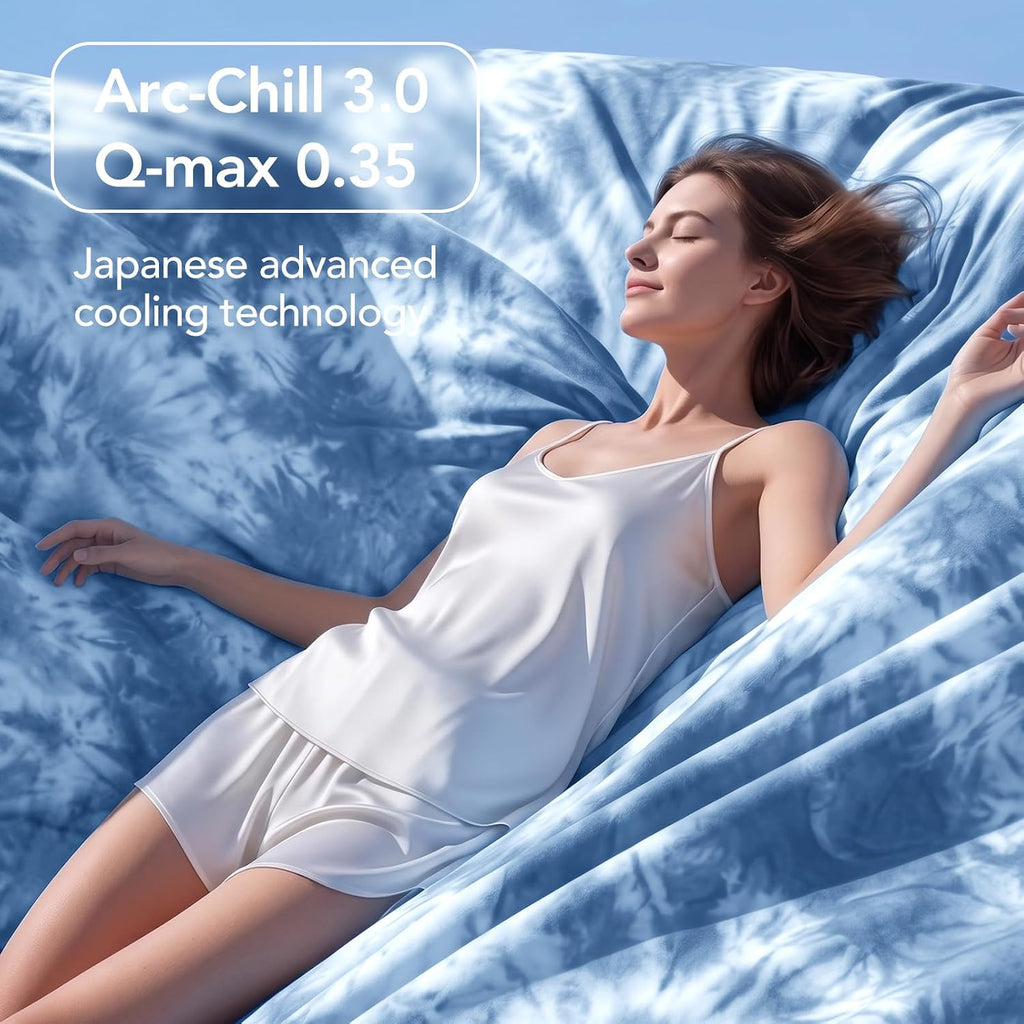 Cooling Blanket King Size 90"x104" for Hot Sleepers | Cold Summer Soft Blanket for Bed Couch and Travel Absorbs Heat