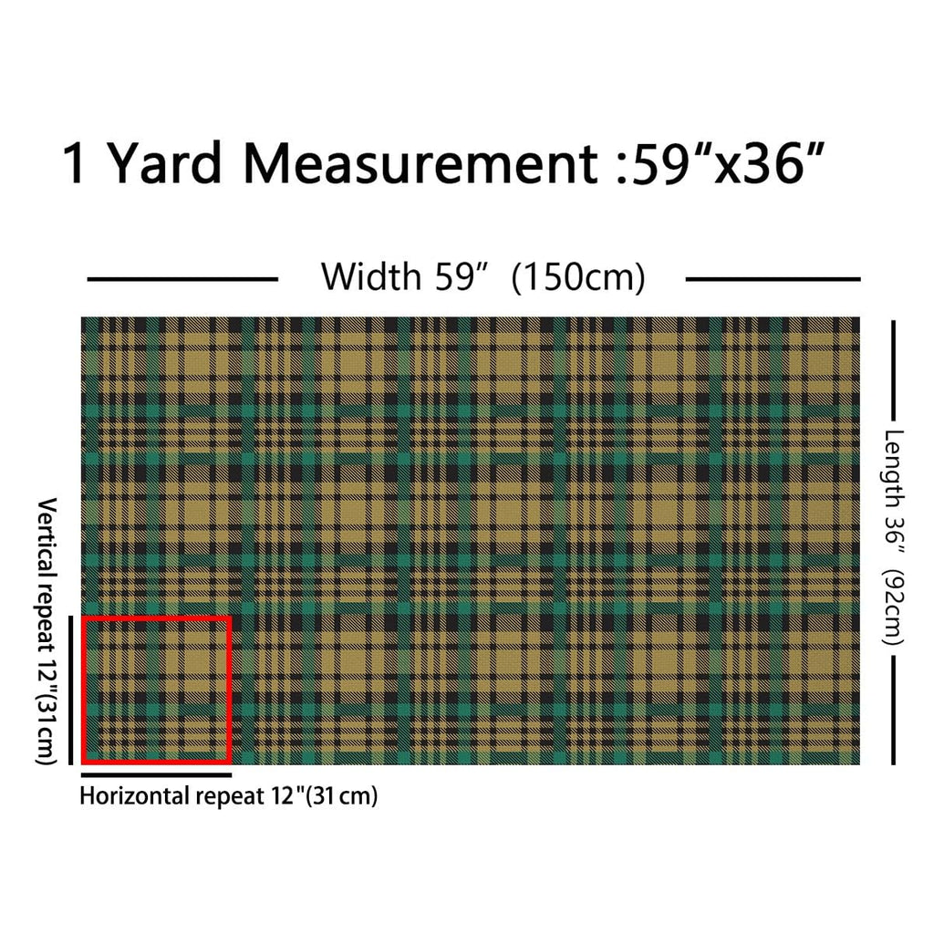 Plaid Upholstery Fabric by The Yard Soft 2 Yards