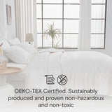 DOZ All Season Cooling Comforter, 100% Viscose Derived from Bamboo, Breathable, Lightweight, Soft