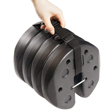 27LBS Easy Canopy Weights with Lock Design, 4 Pack