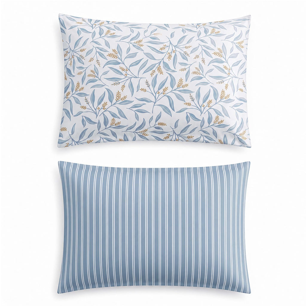 Comforter Set-7 Pieces Floral Bed in a Bag Bedding Sets