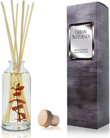 Reed Diffuser Set, Bay Rum & Sandalwood - Bathroom Décor - Set of 375