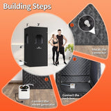 Portable Home Sauna Steam Machine with Remote Control