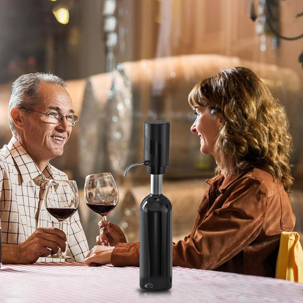 Wine Aerator Electric Wine Decanter Automatic Wine Aerator, Wine Dispenser withUSB TYPE-C Rechargeable for Wine
