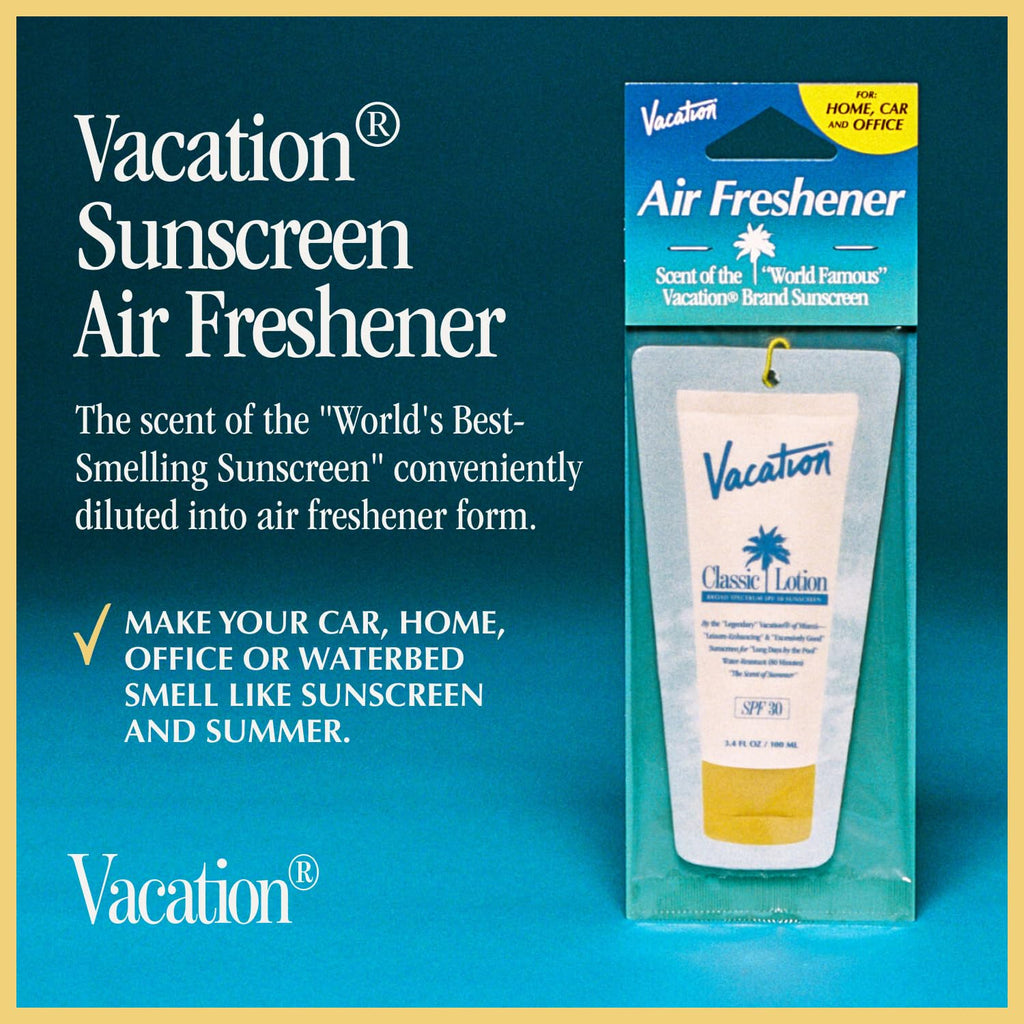 Car Air Freshener 3-Pack, Classic Scent