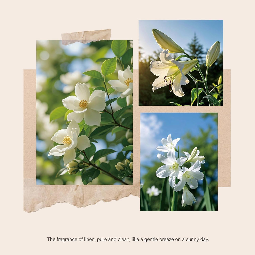Reed Diffusers Set, 7.10 oz Flower Scented Diffuser with 7 Sticks, Long Lasting Home Fragrance for 120 Days, Perfect