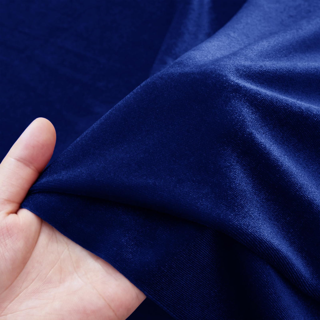 5 Yards Royal Blue Velvet Fabric 63 Inch Wide