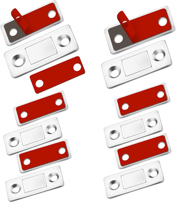 Cabinet Magnetic Catch 6 Pack Ultra Thin Cabinet Door Magnetic Catch for Drawer Magnet Adhesive Cabinet Latch Magnetic