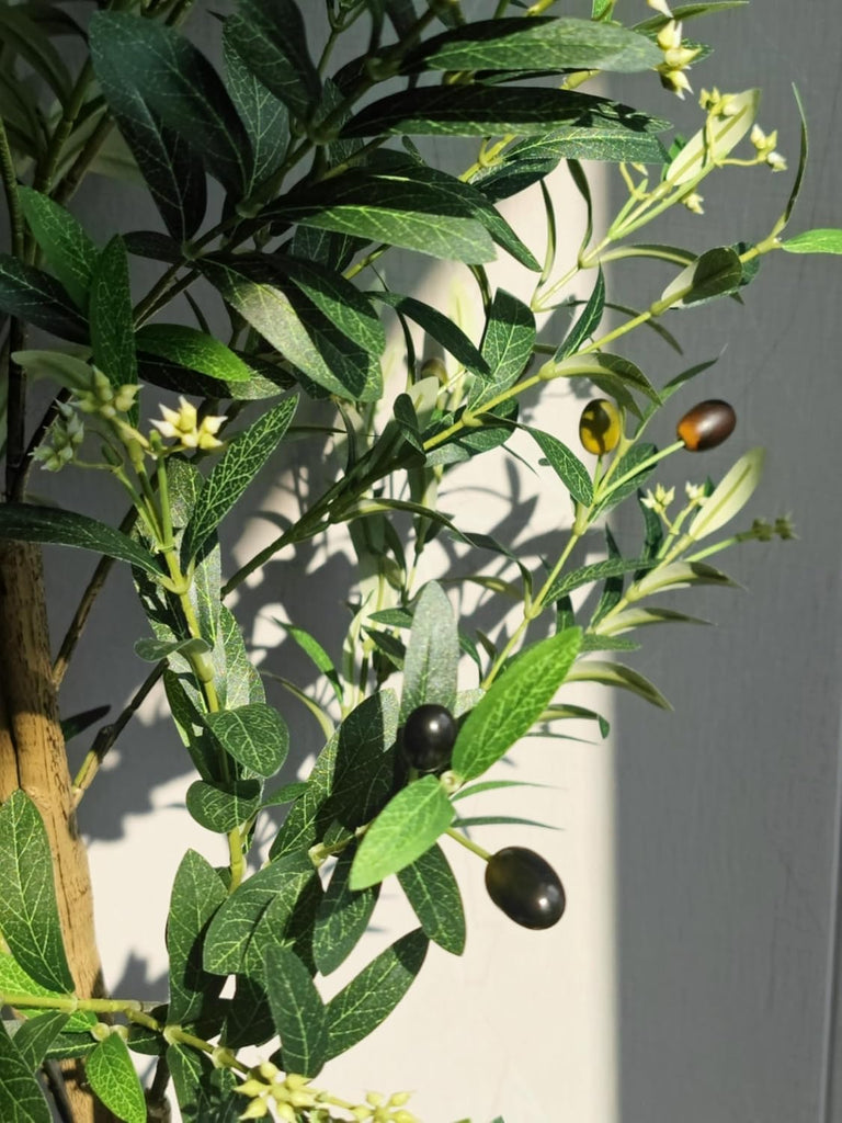Artificial Olive Tree 5FT, Indoor Outdoor Faux Tree