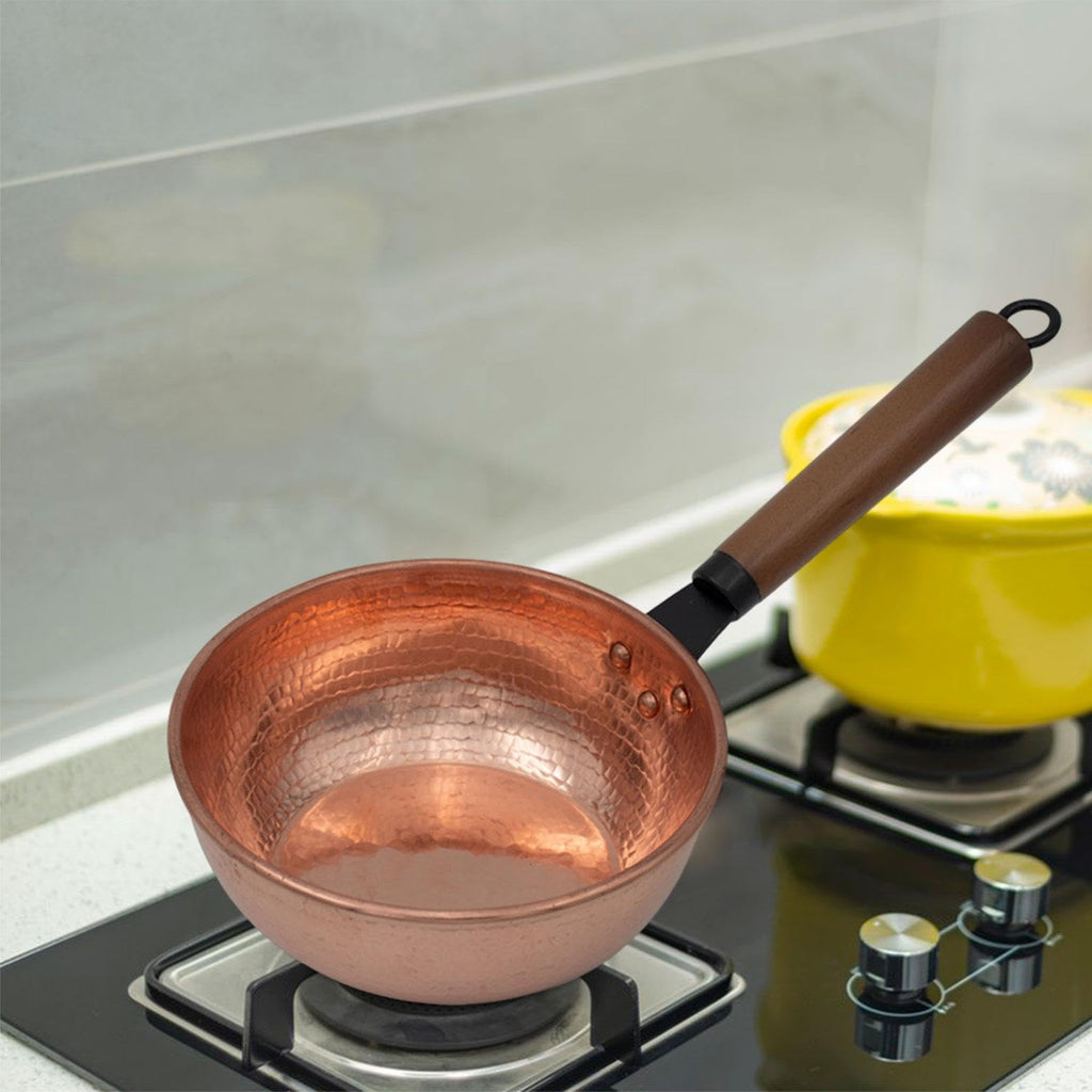 Stockpot Saucepan Multifunctional Small Cookware Copper Sauce Pan Soup Pot for Restaurant Household Boiling Camping