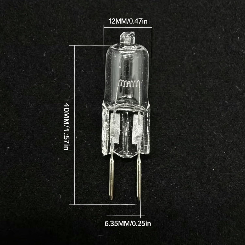 24v 50w Warm White G6.35 Halogen Bulb Stage Light Bulb 2pcs