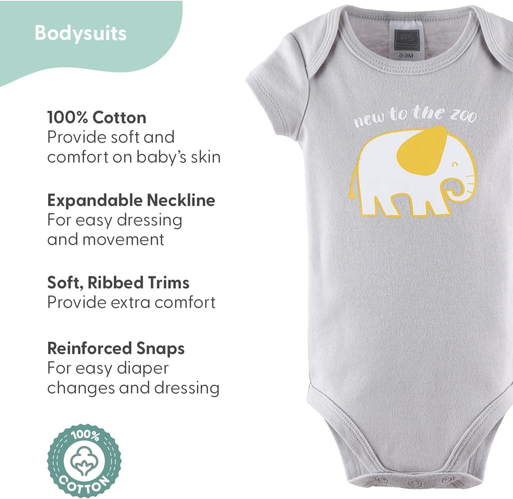 Baby Layette Gift Set for Baby Boys or Girls - 23 Piece New Born Baby Unisex Gift Set, Baby Clothes & Newborn
