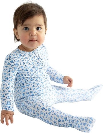 Girls Convertible Baby Sleepers, Toddlers Footless Pajamas