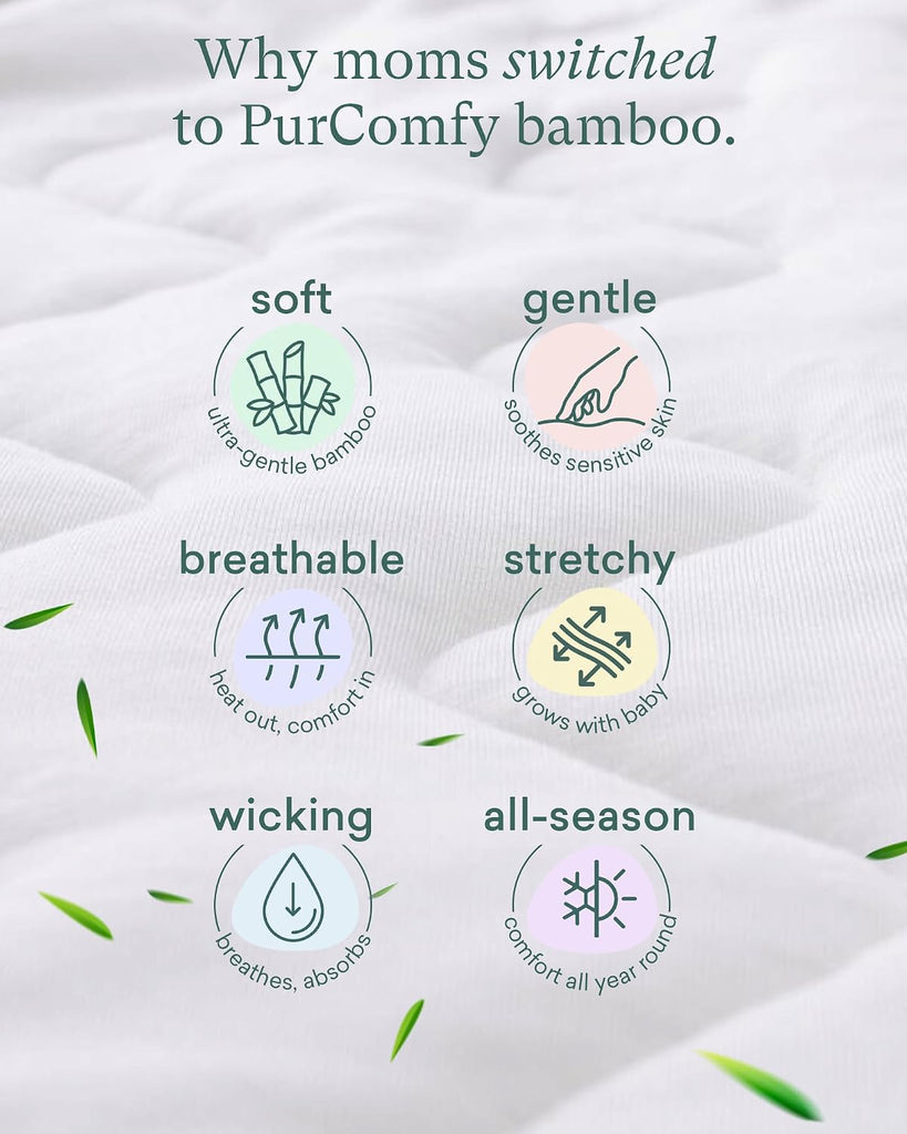 Supersoft Bamboo Viscose Sleep Sack, 1.0 TOG Baby Sleeping Bag