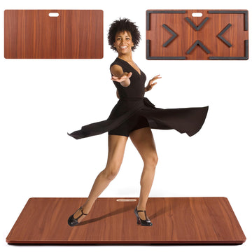 Tap Dance Floor, 48 * 24 Portable Dance Floor for Any Surface